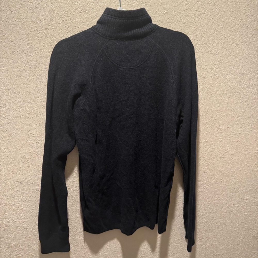 The North Face Men’s Wool Blend Quarter Zip Sweater size M - Picture 4 of 7